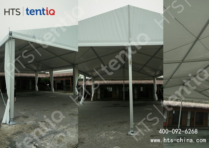 華燁為農(nóng)家樂搭建了140平的多功能篷房，助力傳統(tǒng)農(nóng)業(yè)產(chǎn)業(yè)轉(zhuǎn)型升級