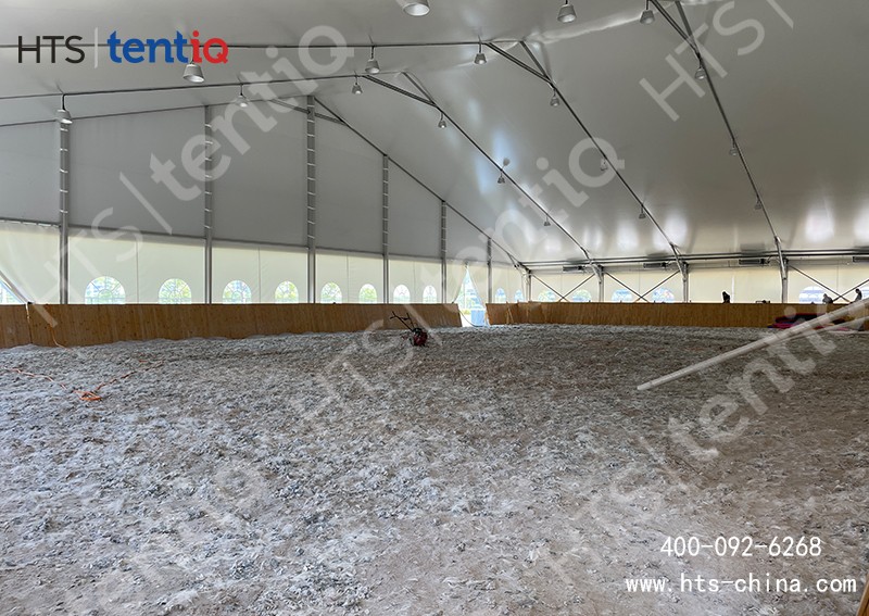 把游泳館篷房改造成馬術(shù)館篷房，難不難？