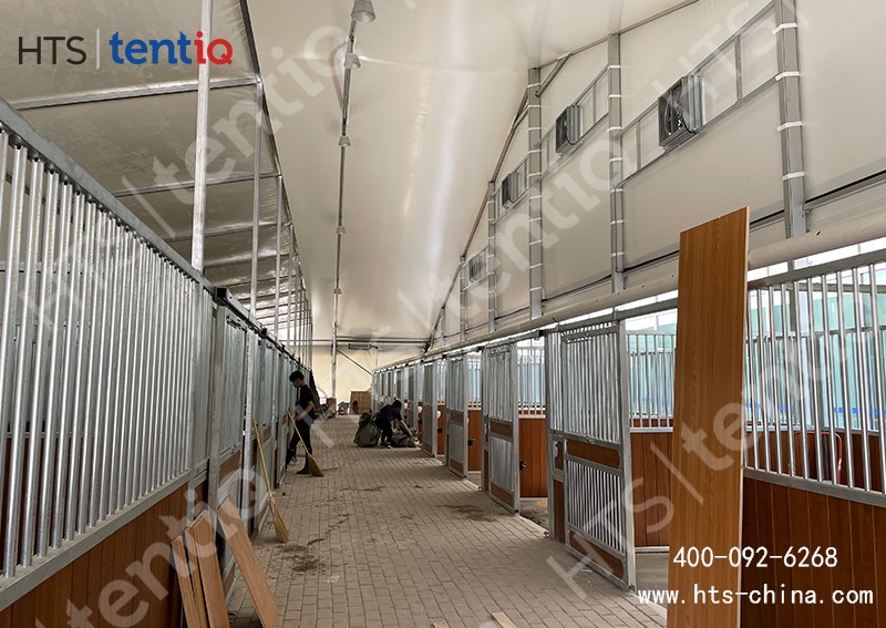 把游泳館篷房改造成馬術(shù)館篷房，難不難？