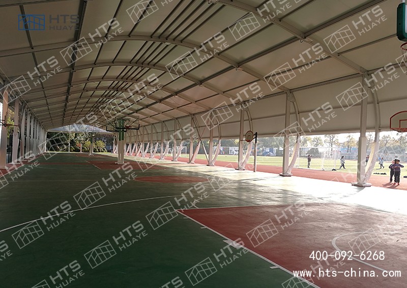 體育篷房館籃球可根據城市規劃需求進行移動搬遷 體育篷房館籃球可根據城市規劃需求進行移動搬遷