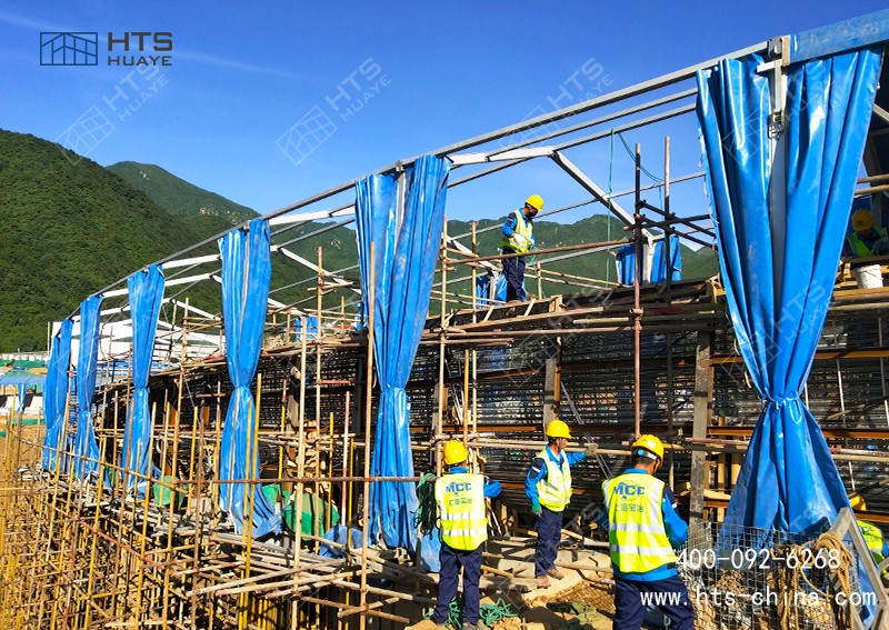 這個(gè)鋁合金倉儲(chǔ)篷房有哪些優(yōu)點(diǎn)呢？