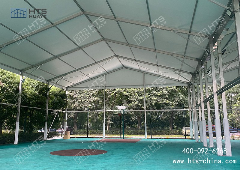 戶外篷房籃球館直接把閑置空地發(fā)展成熱土，喚醒城市沉睡資產(chǎn)