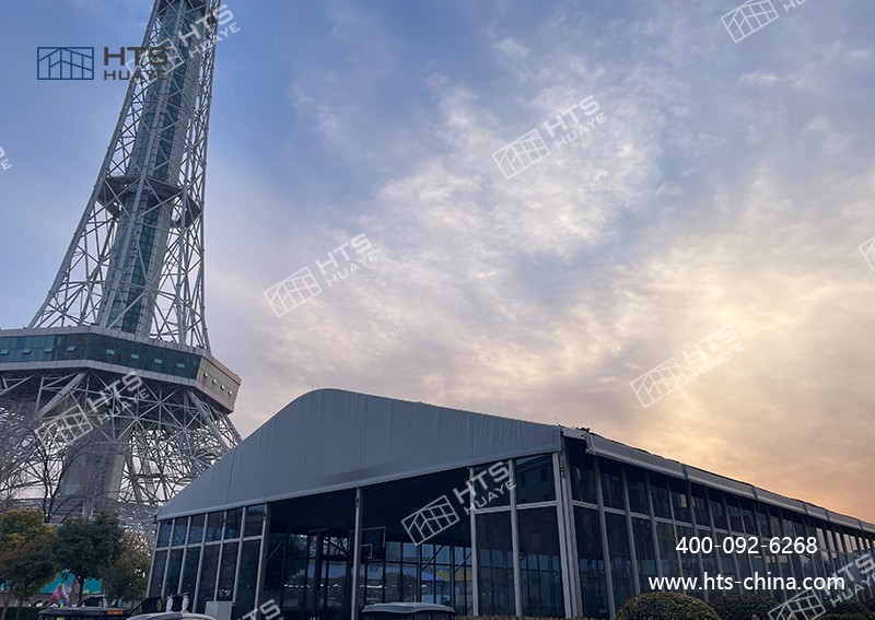 河南開(kāi)封新增一座籃球館篷房，打造運(yùn)動(dòng)新地標(biāo)