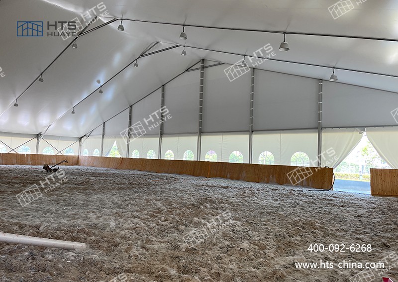 馬術(shù)館篷房為中小學(xué)開(kāi)展馬術(shù)特色教育提供了有力支撐