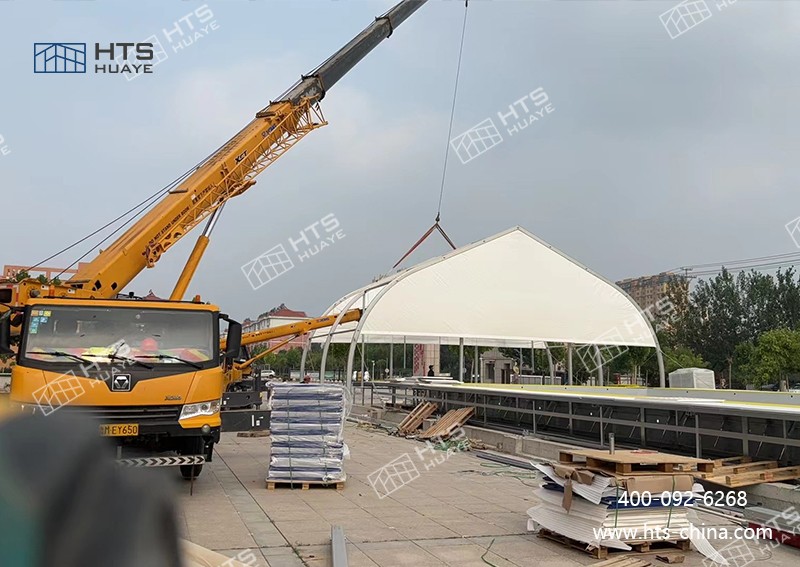 工業用地改造體育設施的機遇與挑戰，裝配式鋁合金篷房給出新方案