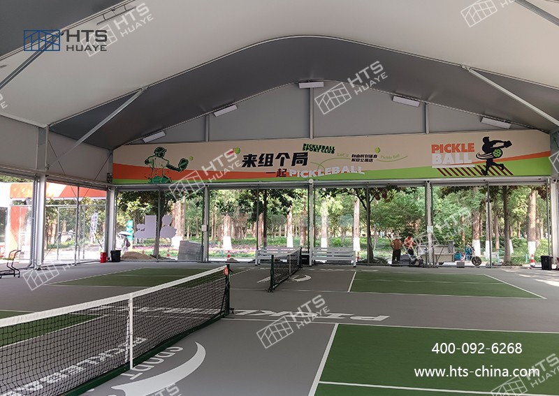 當潮流匹克球遇上鋁合金篷房，碰撞出運動新活力！