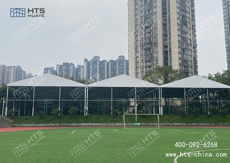 資金有限？小規(guī)格體育篷房場(chǎng)館為學(xué)校球館建設(shè)破局