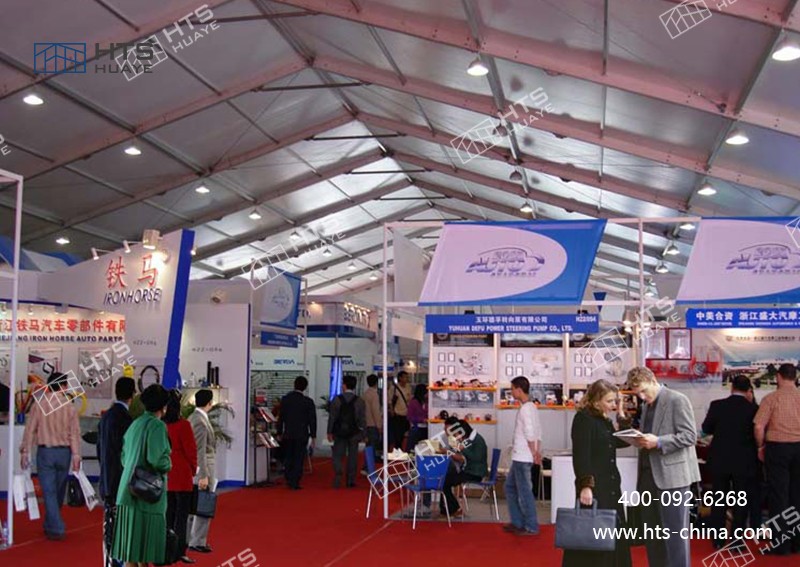 展覽篷房可根據展覽的規模和需求，隨時調整規模和布局