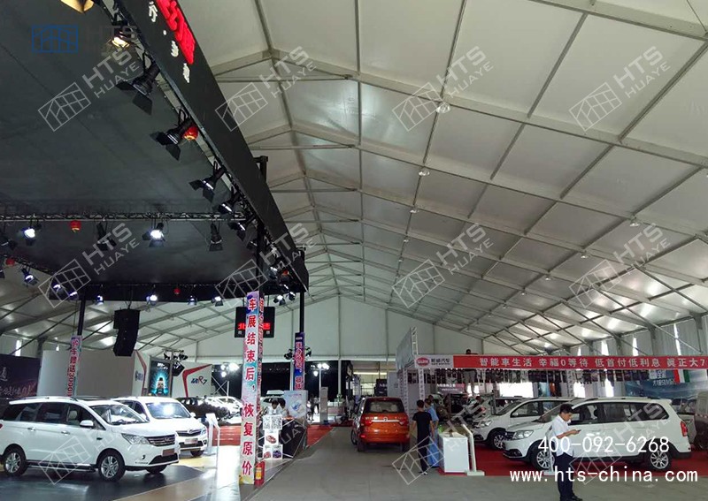 篷房為展覽的成功舉辦提供了堅實(shí)保障