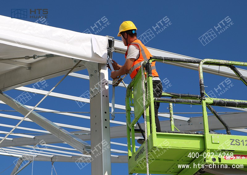 江蘇昆山鋁合金大跨度篷房匠心設計，鑄就長效耐用空間解決方案